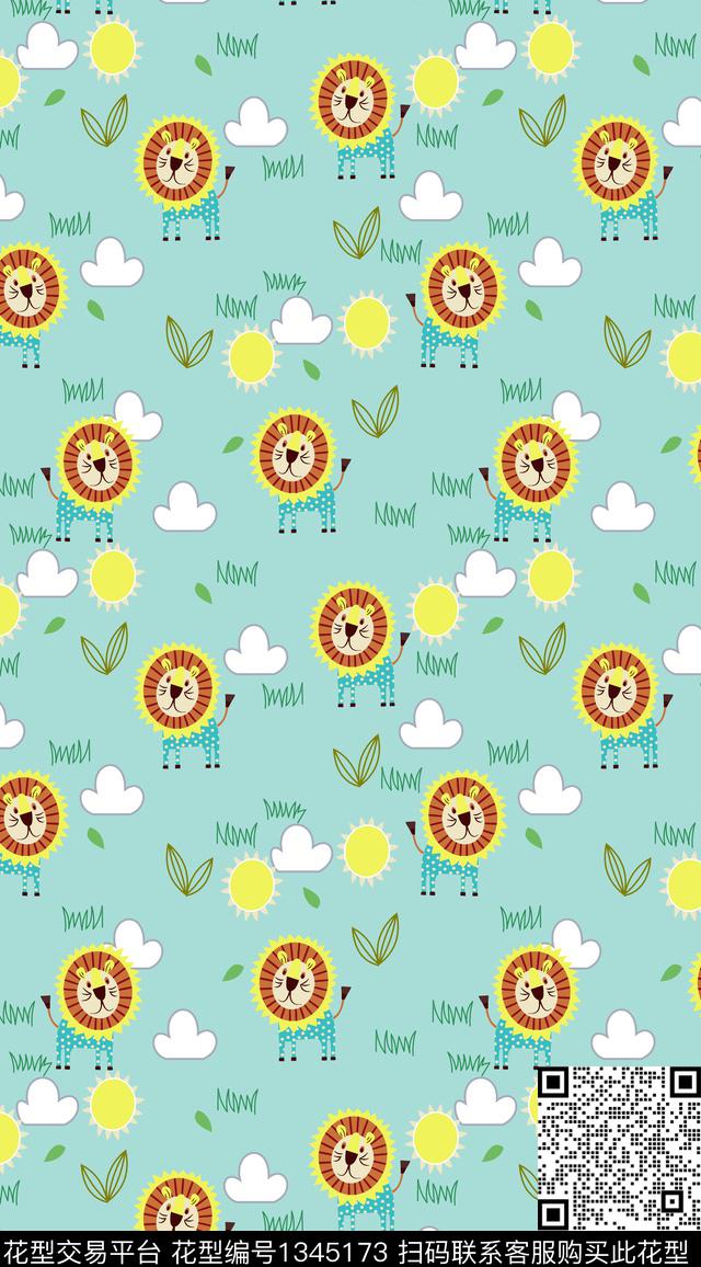 童装大牌风卡通传统印花华亿平台下载（图片编号: 1345173） - 瓦栏（Walan）