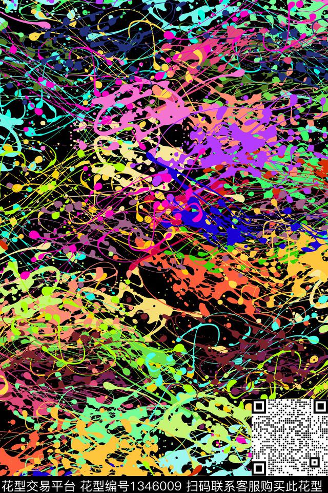 抽象男装家居服户外传统印花华亿平台下载（图片编号: 1346009） - 瓦栏（Walan）