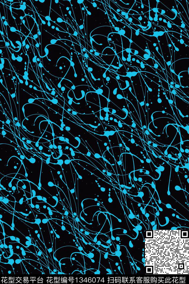 抽象男装家居服户外传统印花华亿平台下载（图片编号: 1346074） - 瓦栏（Walan）