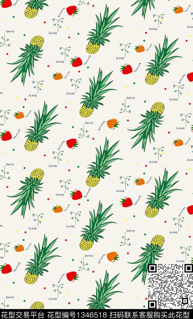 趋势华亿平台童装大牌风传统印花华亿平台下载（图片编号: 1346518） - 瓦栏（Walan）