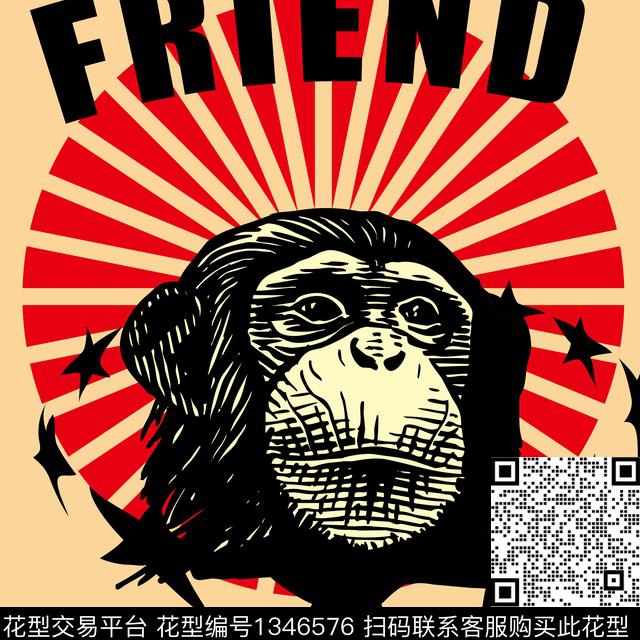 几何定位花男装传统印花华亿平台下载（图片编号: 1346576） - 瓦栏（Walan）