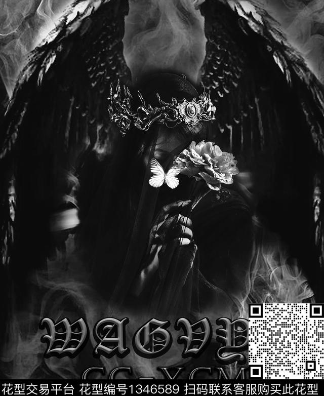 嘻哈定位花街头数码印花华亿平台下载（图片编号: 1346589） - 瓦栏（Walan）