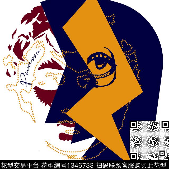 几何定位花卡通传统印花华亿平台下载（图片编号: 1346733） - 瓦栏（Walan）