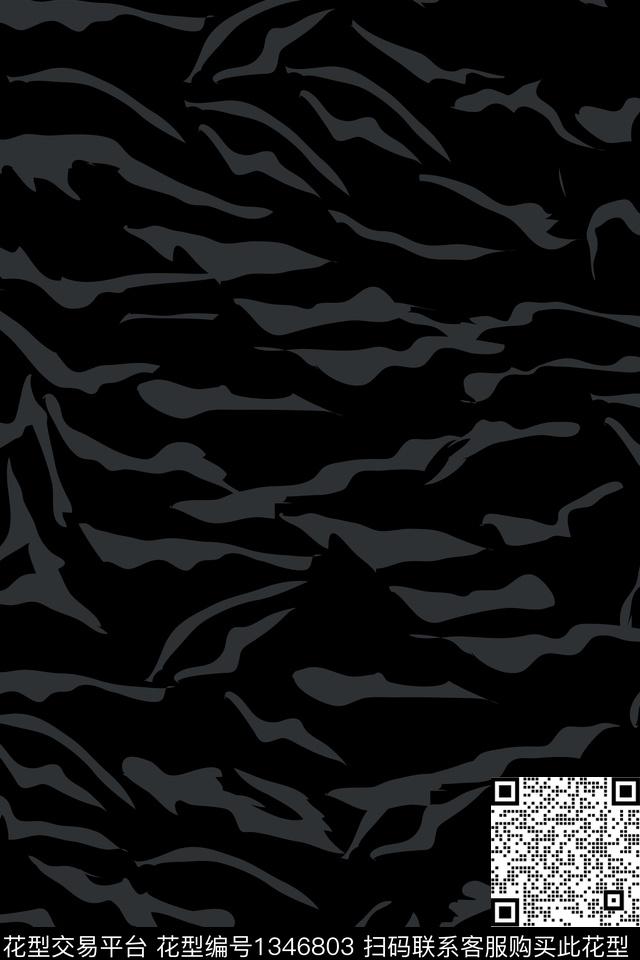 几何纹理动物纹数码印花华亿平台下载（图片编号: 1346803） - 瓦栏（Walan）