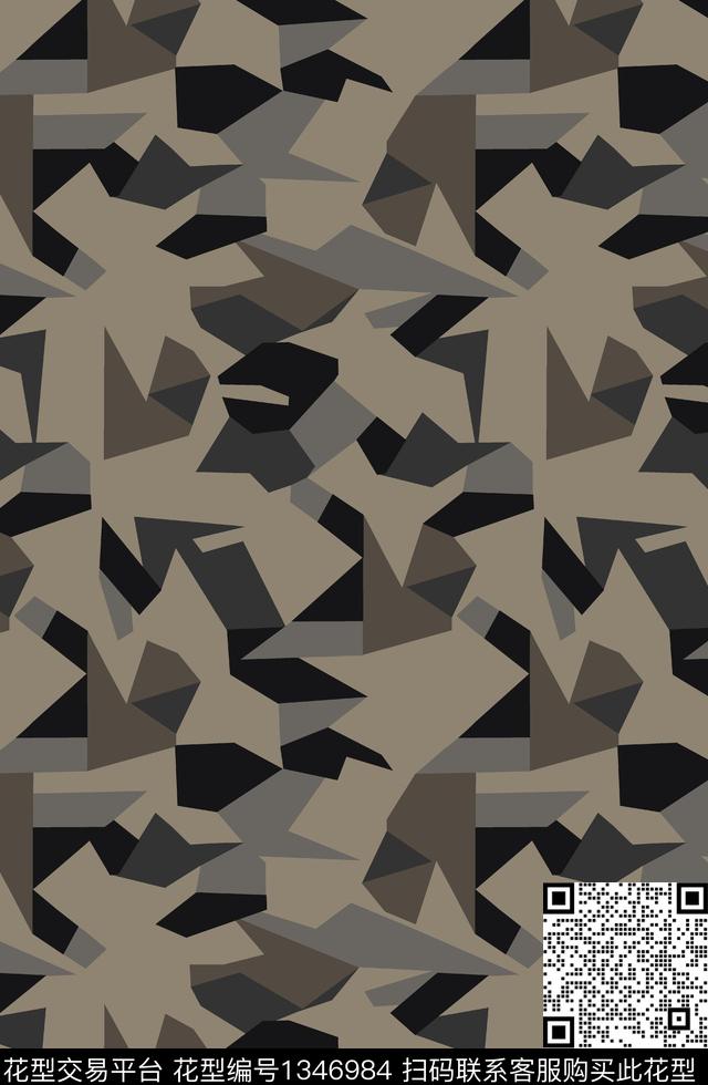 男士T恤七分裤系列淘宝热卖花卉传统印花华亿平台下载（图片编号: 1346984） - 瓦栏（Walan）