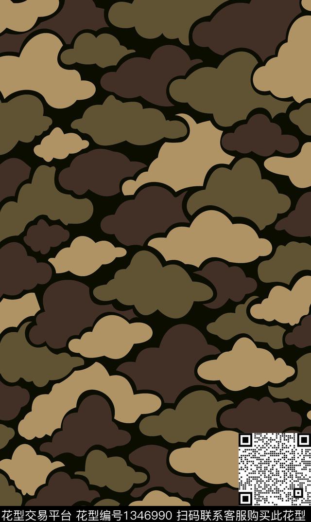 男士毛衣线衫男士高档T恤七分裤图案传统印花华亿平台下载（图片编号: 1346990） - 瓦栏（Walan）