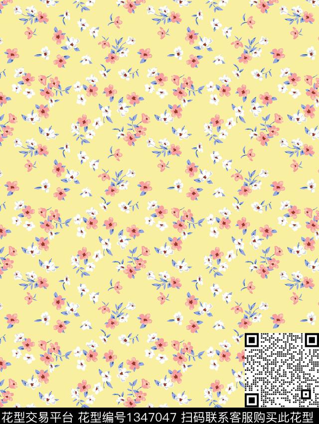 波西米亚小碎花传统印花华亿平台下载（图片编号: 1347047） - 瓦栏（Walan）