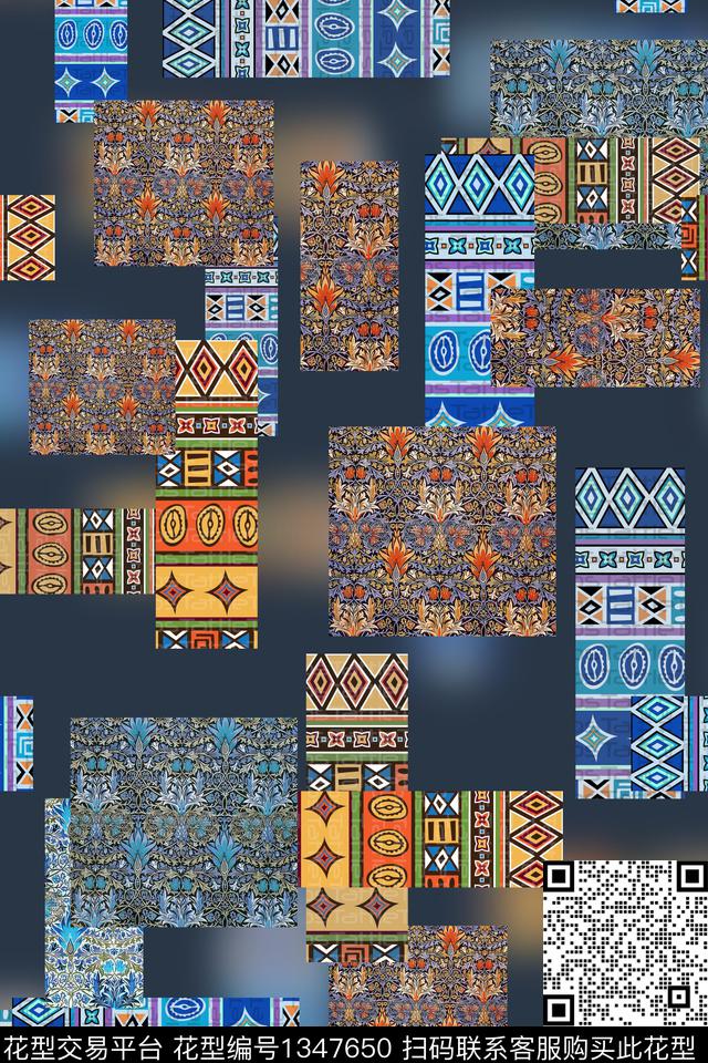 深圳连衣裙女装数码印花华亿平台下载（图片编号: 1347650） - 瓦栏（Walan）