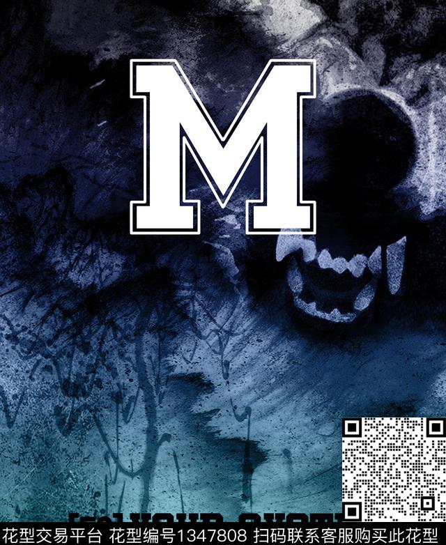 男装定位花扎染华亿平台数码定位花数码印花华亿平台下载（图片编号: 1347808） - 瓦栏（Walan）