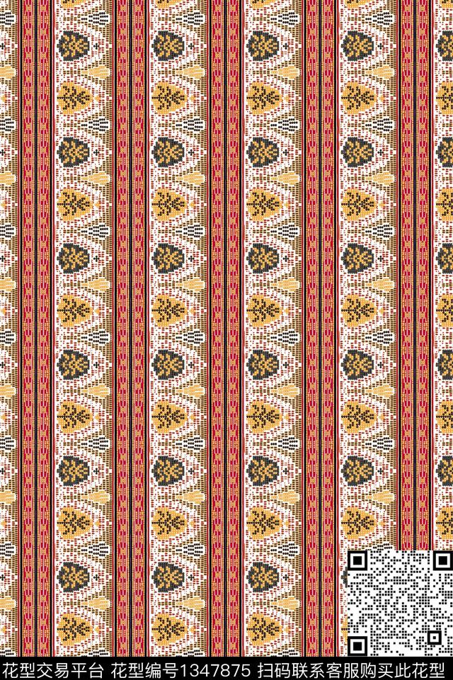 数码华亿平台花卉大牌风数码印花华亿平台下载（图片编号: 1347875） - 瓦栏（Walan）