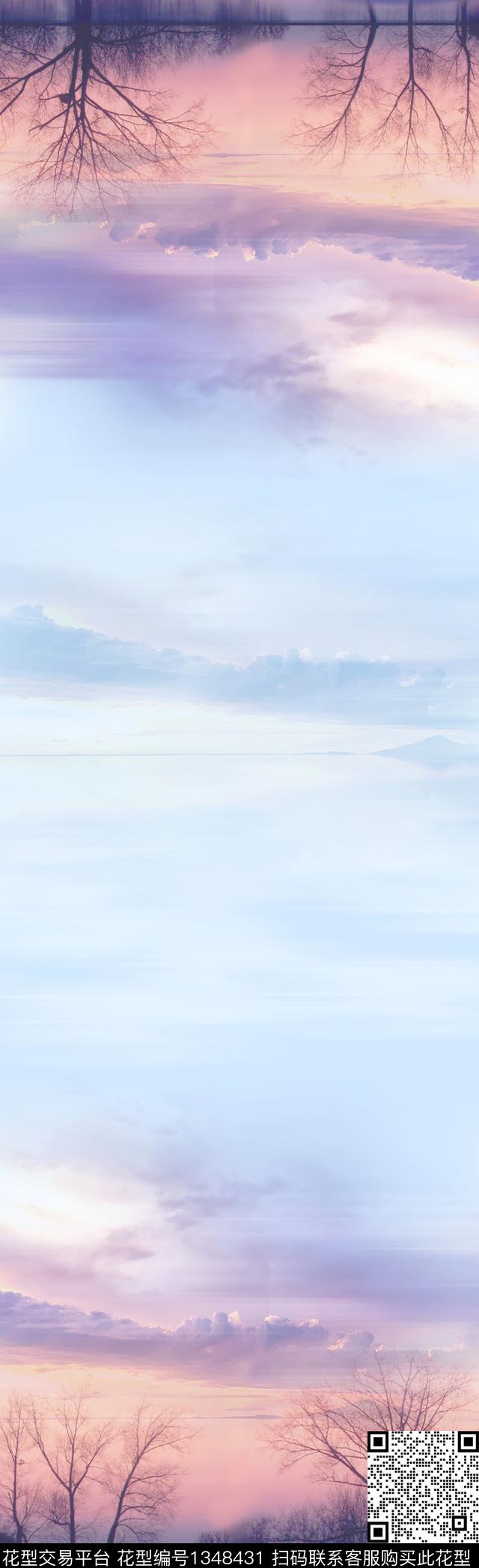 树林数码华亿平台风景景观数码印花华亿平台下载（图片编号: 1348431） - 瓦栏（Walan）