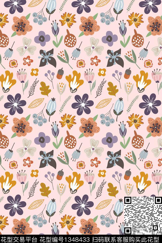 大牌风抽象艺术数码印花华亿平台下载（图片编号: 1348433） - 瓦栏（Walan）