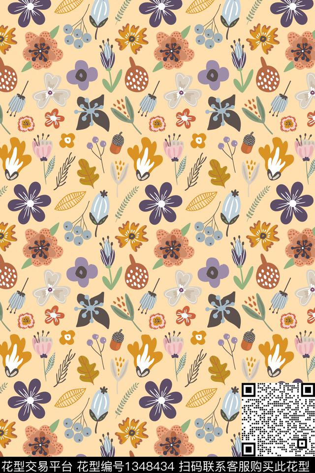 大牌风抽象艺术传统印花华亿平台下载（图片编号: 1348434） - 瓦栏（Walan）