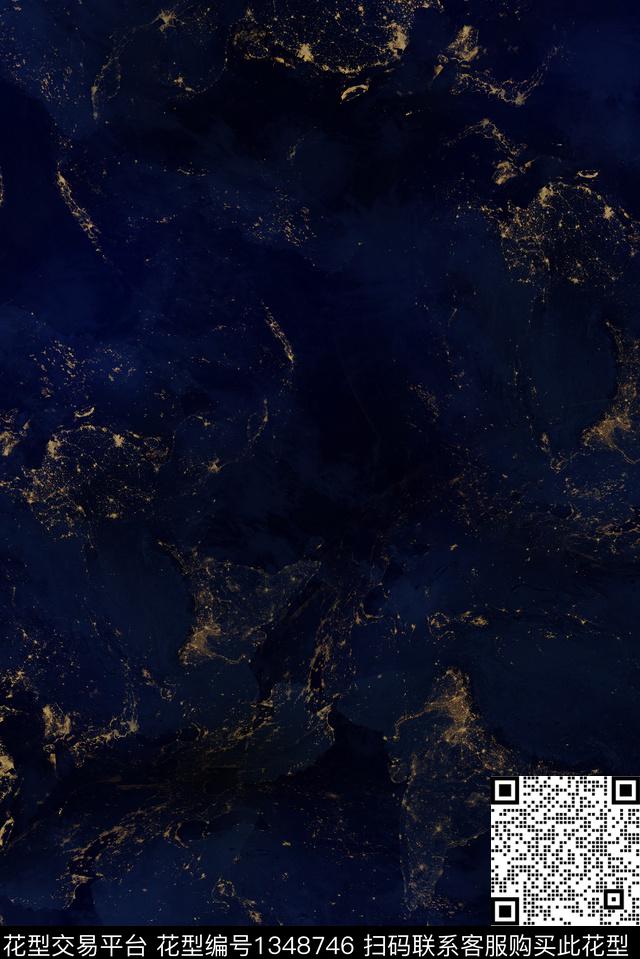 星空肌理大牌时尚自然潮流数码印花华亿平台下载（图片编号: 1348746） - 瓦栏（Walan）