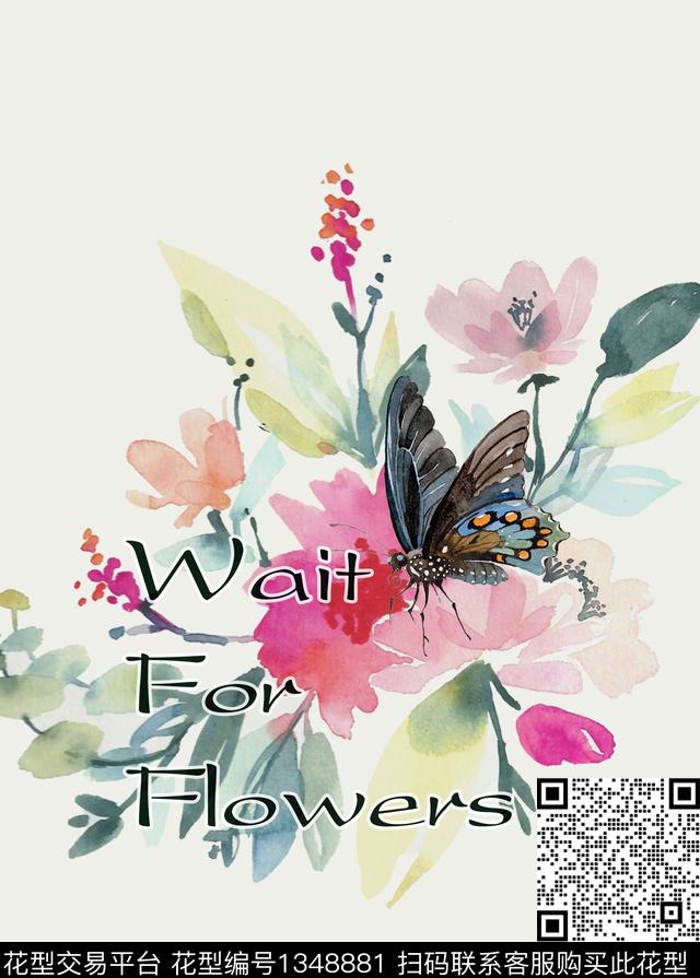 定位花花卉洋阳--定位数码印花华亿平台下载（图片编号: 1348881） - 瓦栏（Walan）