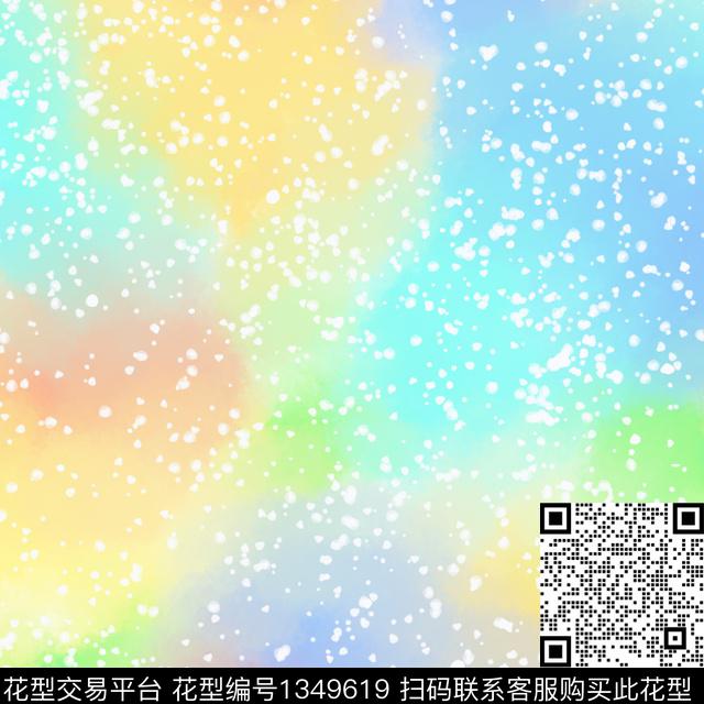 肌理炫彩童装数码印花华亿平台下载（图片编号: 1349619） - 瓦栏（Walan）