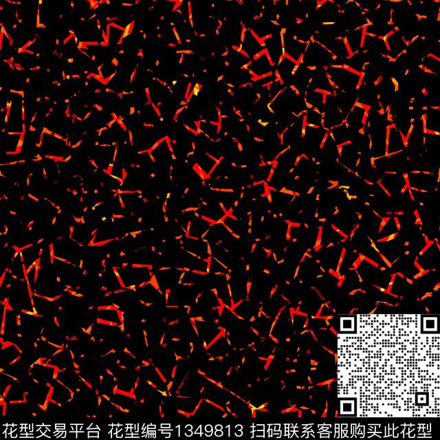肌理几何休闲传统印花华亿平台下载（图片编号: 1349813） - 瓦栏（Walan）