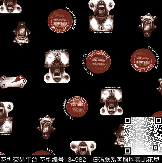 几何男装北欧数码印花华亿平台下载（图片编号: 1349821） - 瓦栏（Walan）