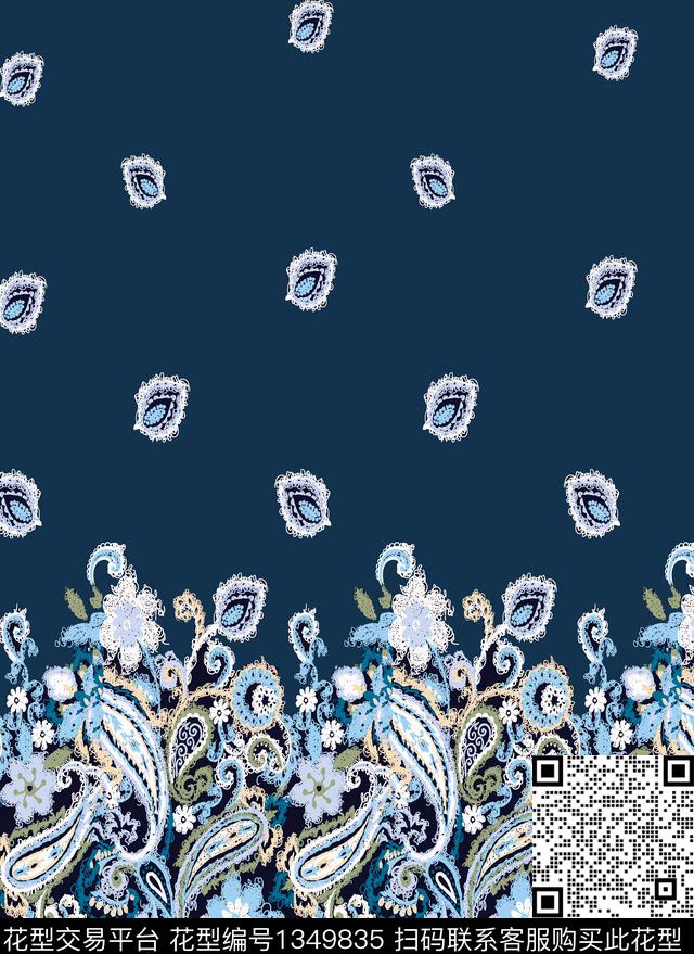 定位花女装民族风传统印花华亿平台下载（图片编号: 1349835） - 瓦栏（Walan）