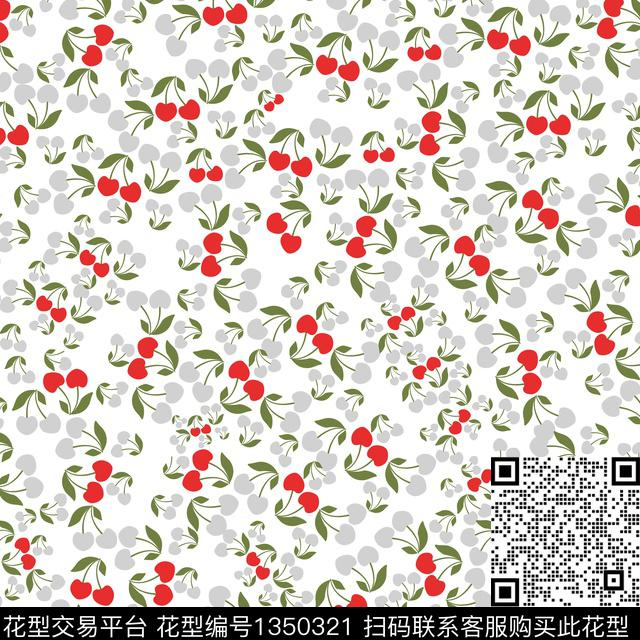 时尚大牌风小碎花传统印花华亿平台下载（图片编号: 1350321） - 瓦栏（Walan）