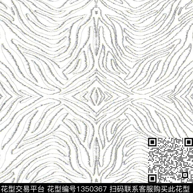 肌理豹纹动物纹数码印花华亿平台下载（图片编号: 1350367） - 瓦栏（Walan）