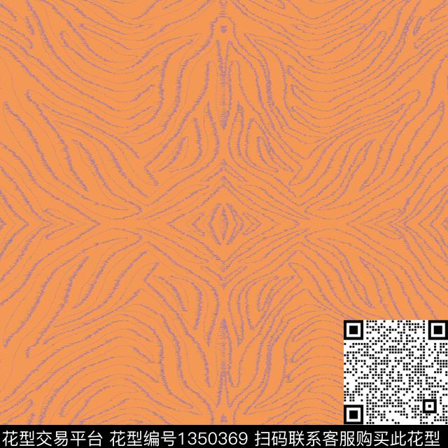 肌理豹纹动物纹传统印花华亿平台下载（图片编号: 1350369） - 瓦栏（Walan）