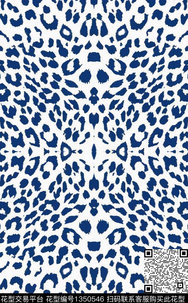 豹纹动物纹区传统印花华亿平台下载（图片编号: 1350546） - 瓦栏（Walan）