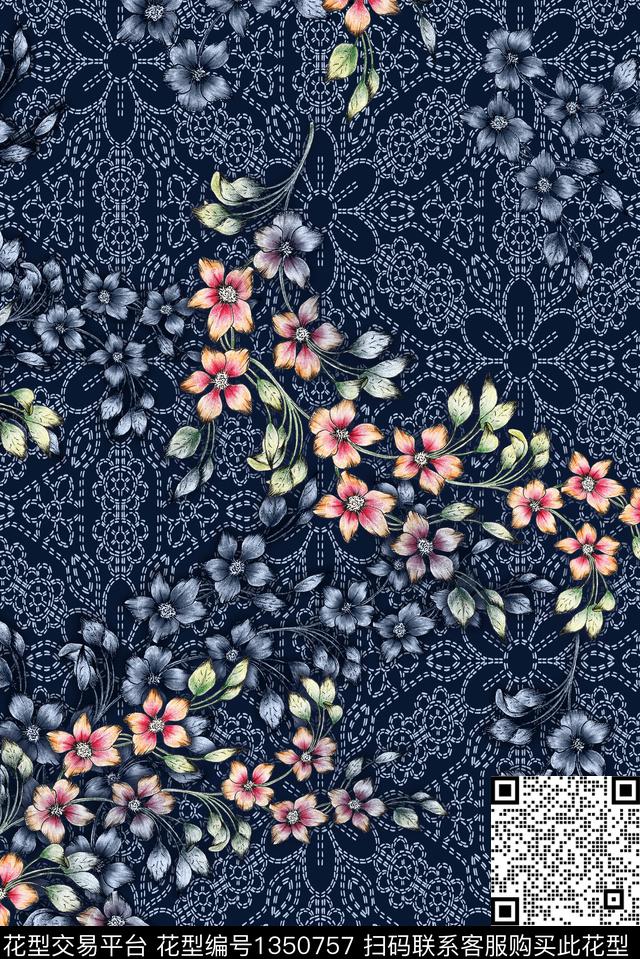 民族风数码印花华亿平台下载（图片编号: 1350757） - 瓦栏（Walan）