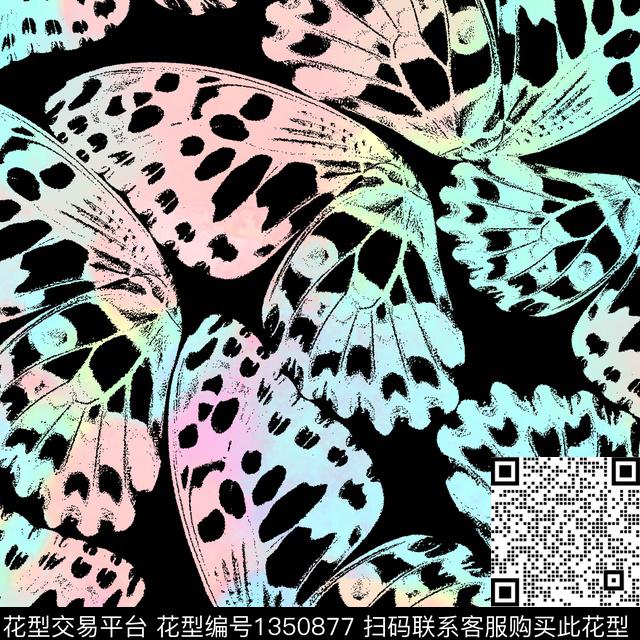 炫彩大牌风昆虫传统印花华亿平台下载（图片编号: 1350877） - 瓦栏（Walan）