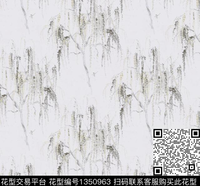 豹纹动物纹手绘数码印花华亿平台下载（图片编号: 1350963） - 瓦栏（Walan）