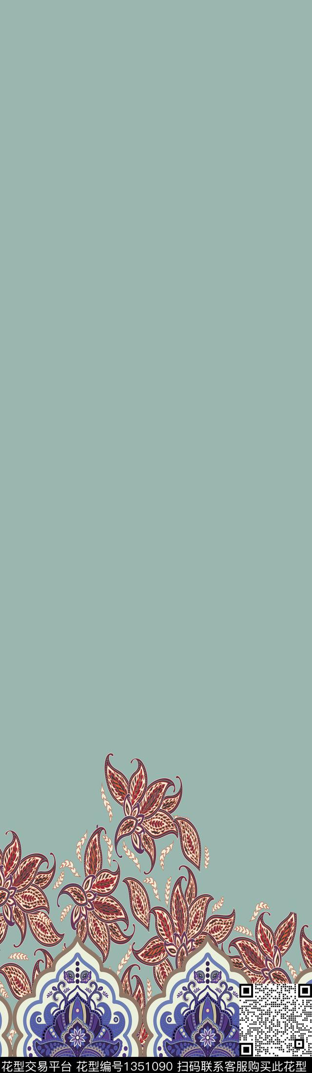 大牌风传统华亿平台传统印花华亿平台下载（图片编号: 1351090） - 瓦栏（Walan）