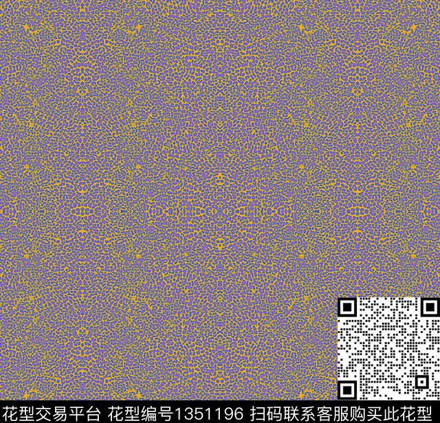 豹纹动物纹手绘数码印花华亿平台下载（图片编号: 1351196） - 瓦栏（Walan）