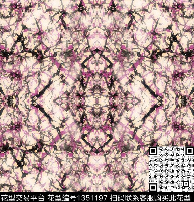 肌理豹纹动物纹数码印花华亿平台下载（图片编号: 1351197） - 瓦栏（Walan）