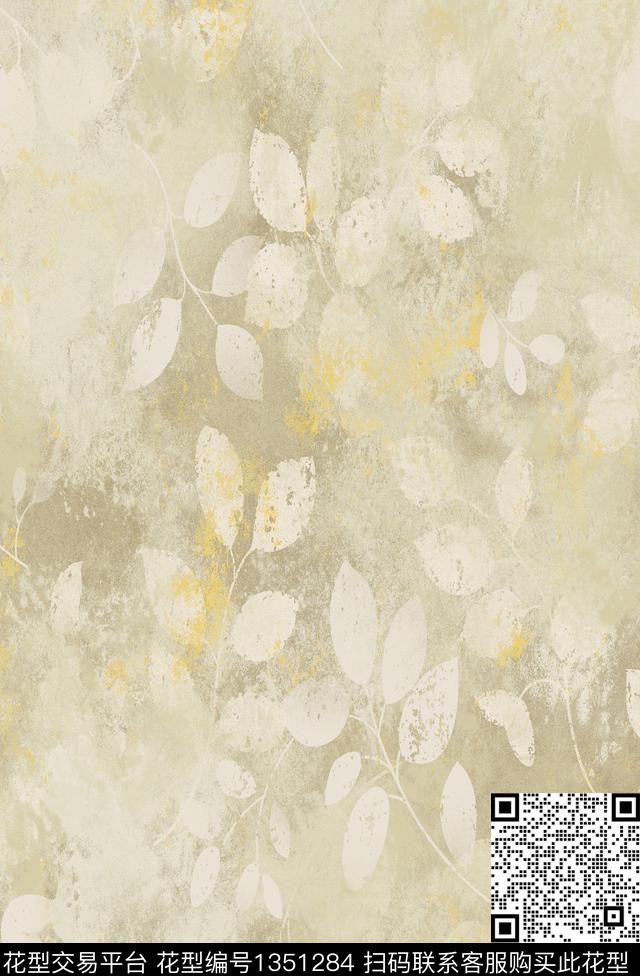 女装小清新印花数码印花华亿平台下载（图片编号: 1351284） - 瓦栏（Walan）