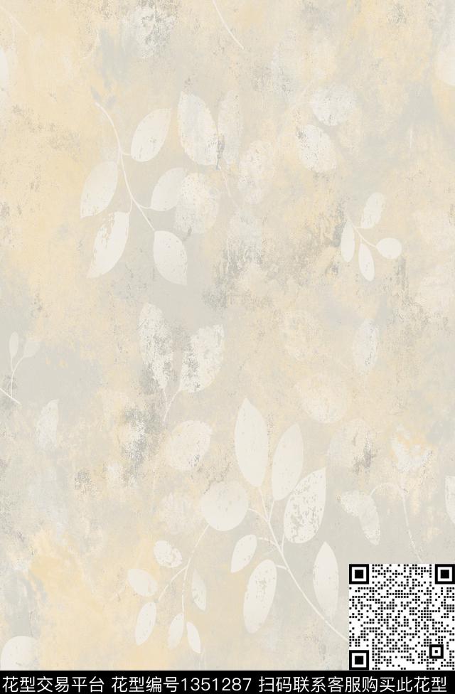 女装小清新印花数码印花华亿平台下载（图片编号: 1351287） - 瓦栏（Walan）