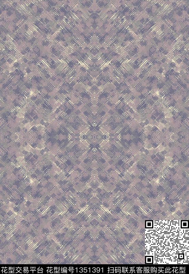 肌理窗帘女装数码印花华亿平台下载（图片编号: 1351391） - 瓦栏（Walan）