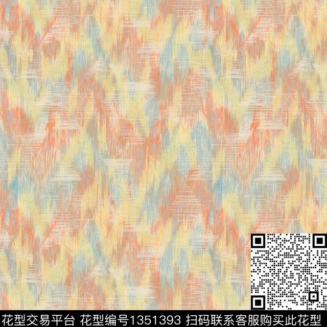 炫彩肌理女装数码印花华亿平台下载（图片编号: 1351393） - 瓦栏（Walan）