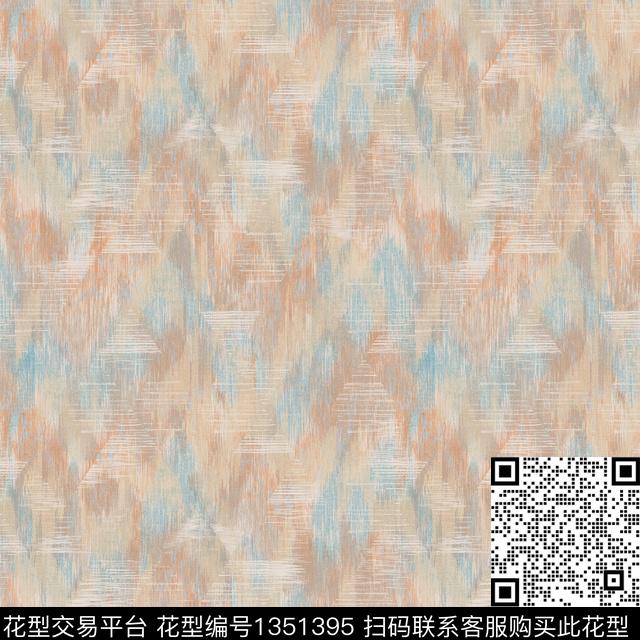 炫彩肌理女装数码印花华亿平台下载（图片编号: 1351395） - 瓦栏（Walan）