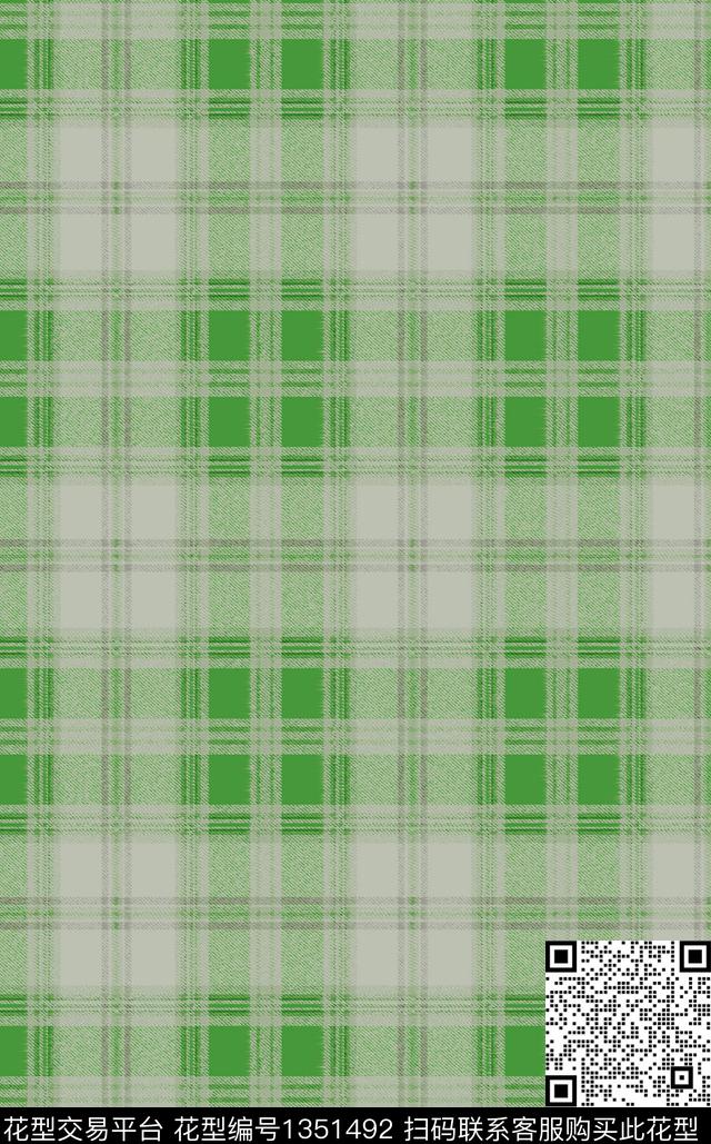 格子女装复古传统印花华亿平台下载（图片编号: 1351492） - 瓦栏（Walan）