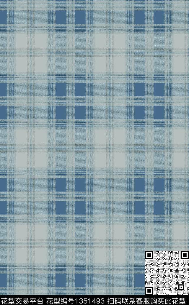格子女装复古传统印花华亿平台下载（图片编号: 1351493） - 瓦栏（Walan）