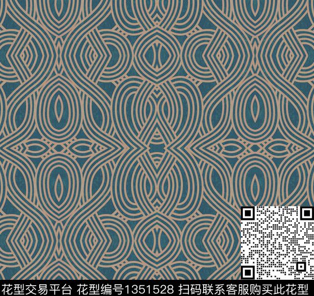 窗帘女装底纹数码印花华亿平台下载（图片编号: 1351528） - 瓦栏（Walan）