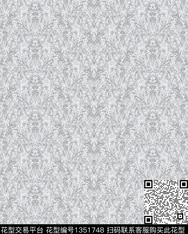 女装复古小碎花裙子数码印花华亿平台下载（图片编号: 1351748） - 瓦栏（Walan）