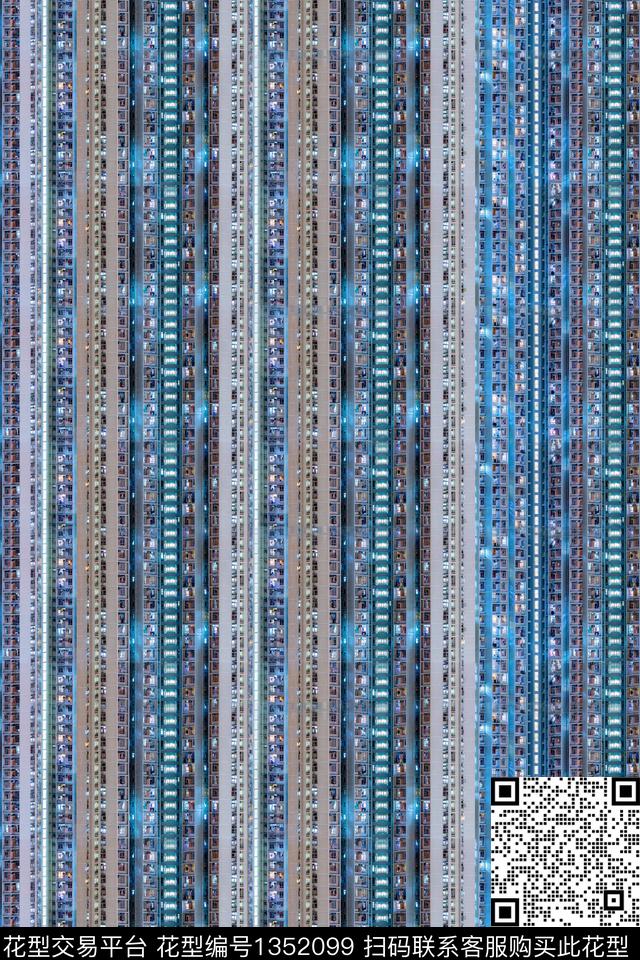 线条大牌风运动数码印花华亿平台下载（图片编号: 1352099） - 瓦栏（Walan）