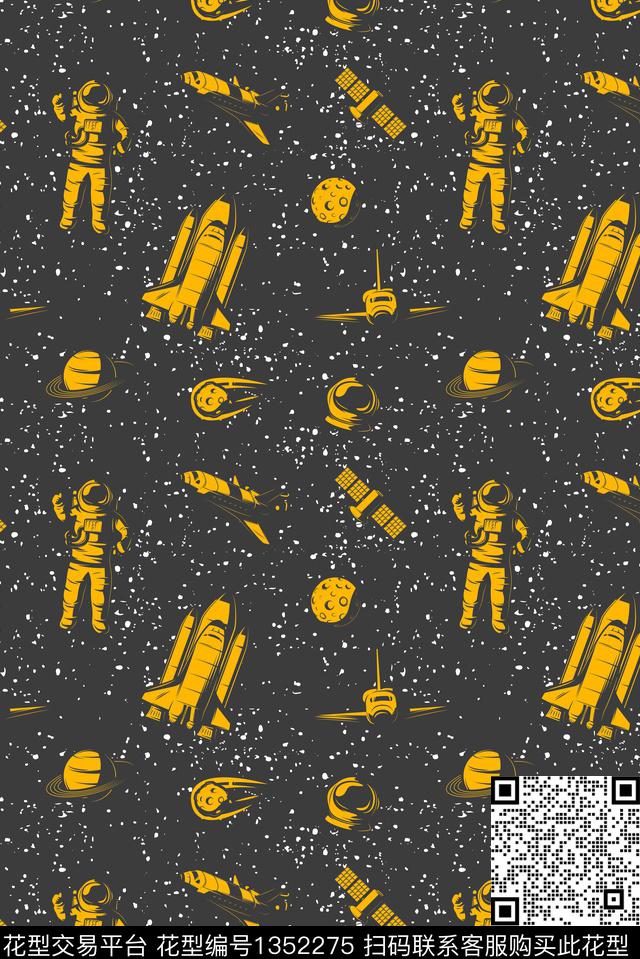 大牌风抽象艺术传统印花华亿平台下载（图片编号: 1352275） - 瓦栏（Walan）