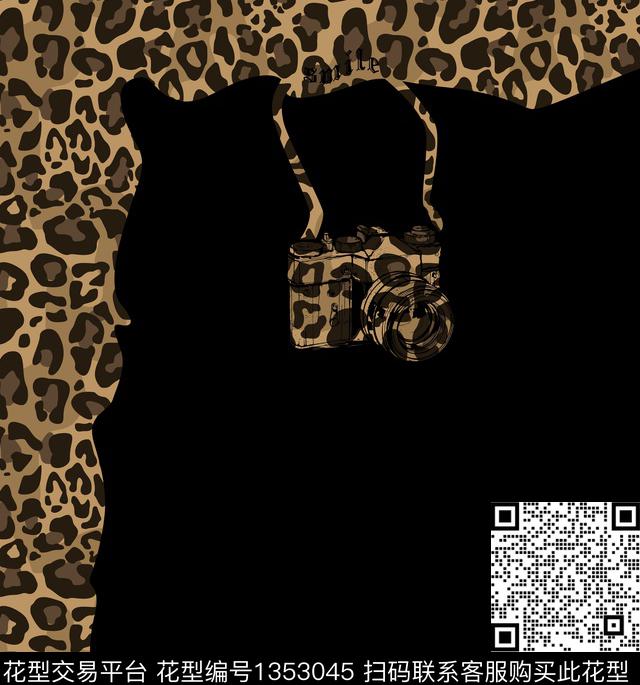 几何定位花豹纹传统印花华亿平台下载（图片编号: 1353045） - 瓦栏（Walan）