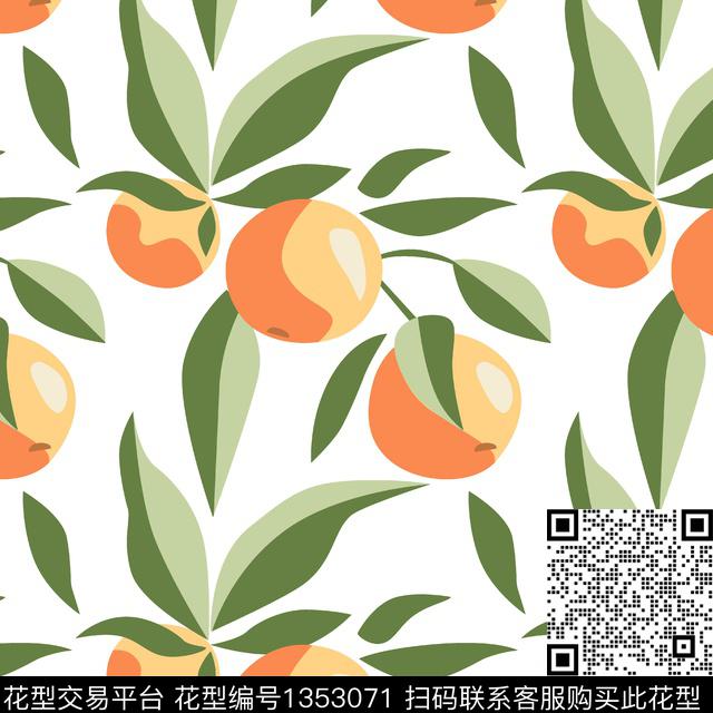 水果童装春夏华亿平台传统印花华亿平台下载（图片编号: 1353071） - 瓦栏（Walan）