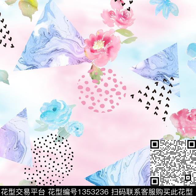 数码华亿平台花卉数码印花华亿平台下载（图片编号: 1353236） - 瓦栏（Walan）