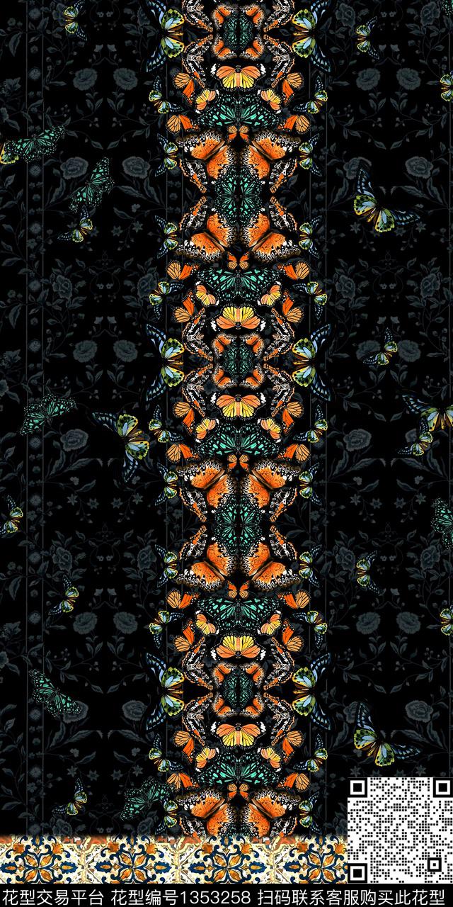 定位花花卉香云纱数码印花华亿平台下载（图片编号: 1353258） - 瓦栏（Walan）