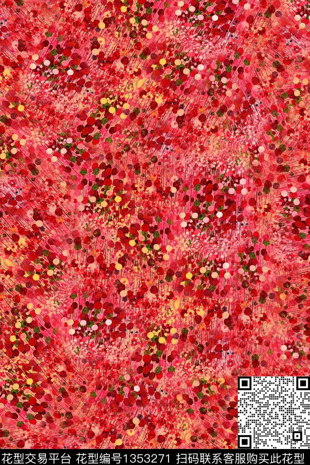 民族风香云纱旗袍数码印花华亿平台下载（图片编号: 1353271） - 瓦栏（Walan）