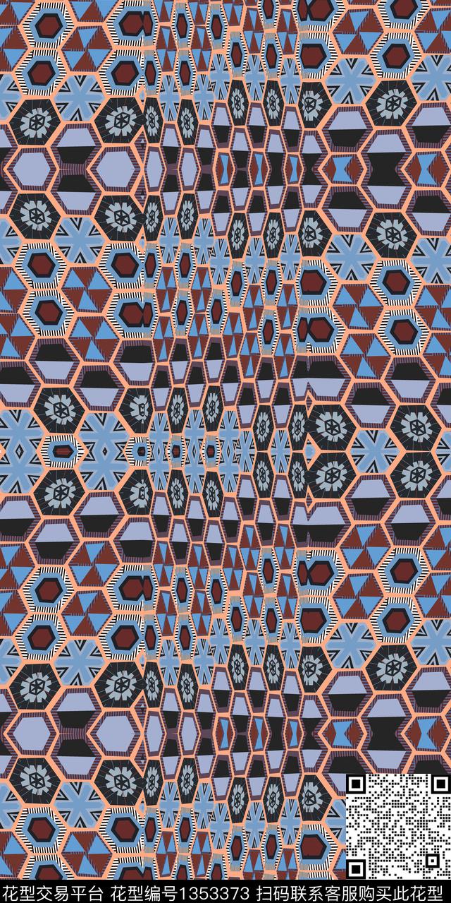 大牌风艺术休闲数码印花华亿平台下载（图片编号: 1353373） - 瓦栏（Walan）